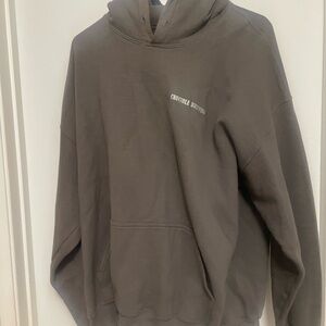 Gildan Brown DryBlend Hoodie